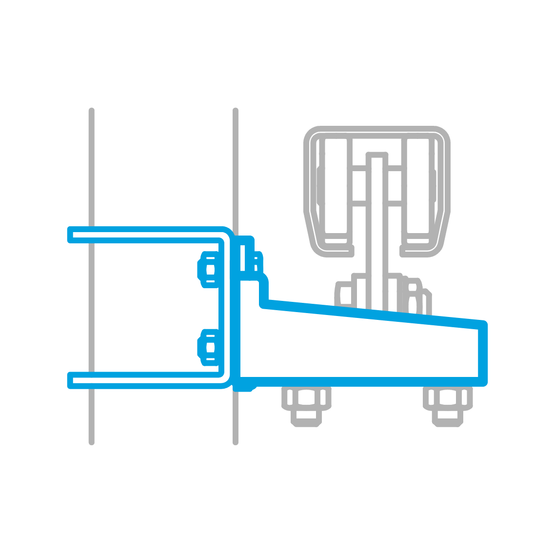 Flanged brackets